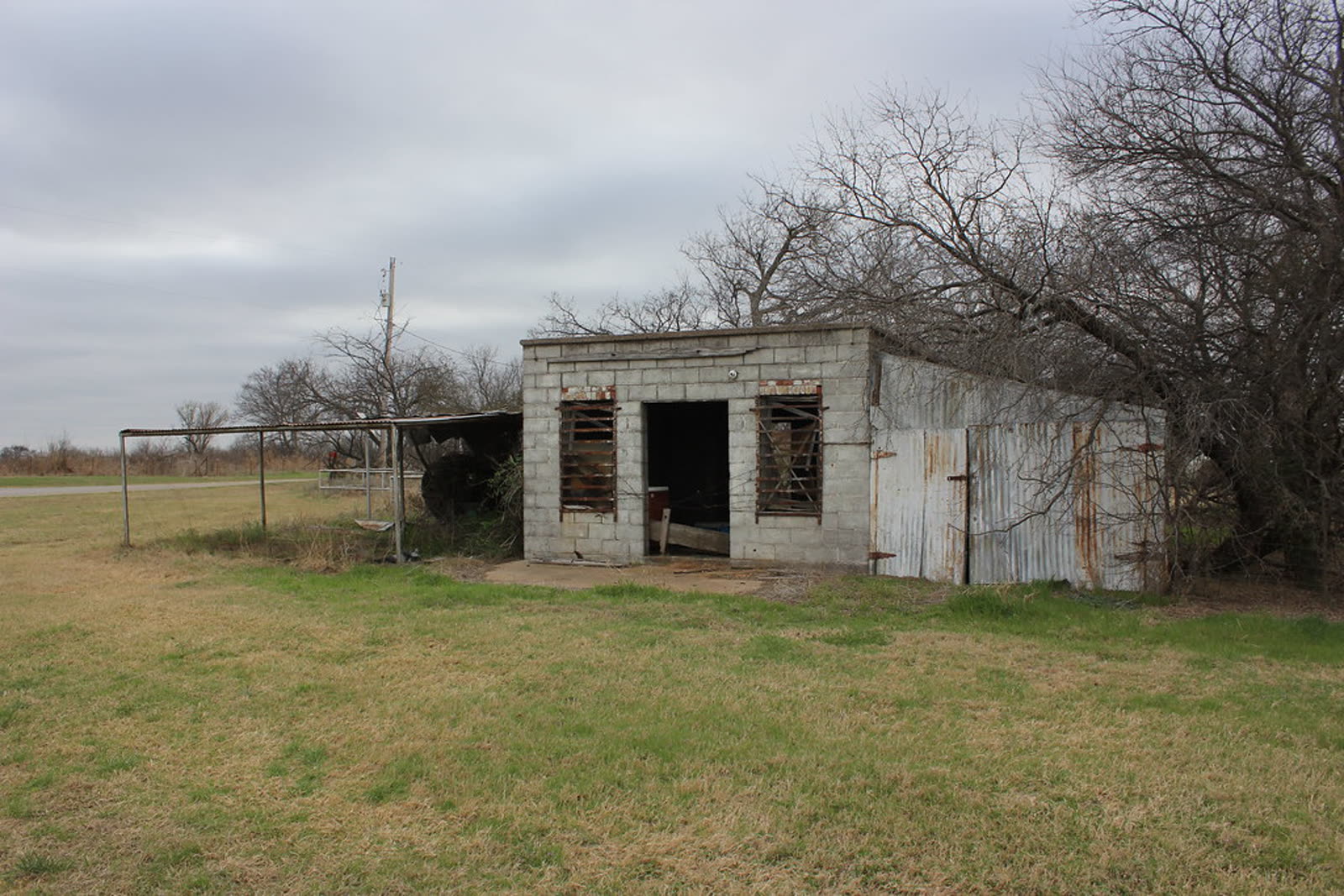 Belcherville, Texas — a small community in Montague County, view of main area